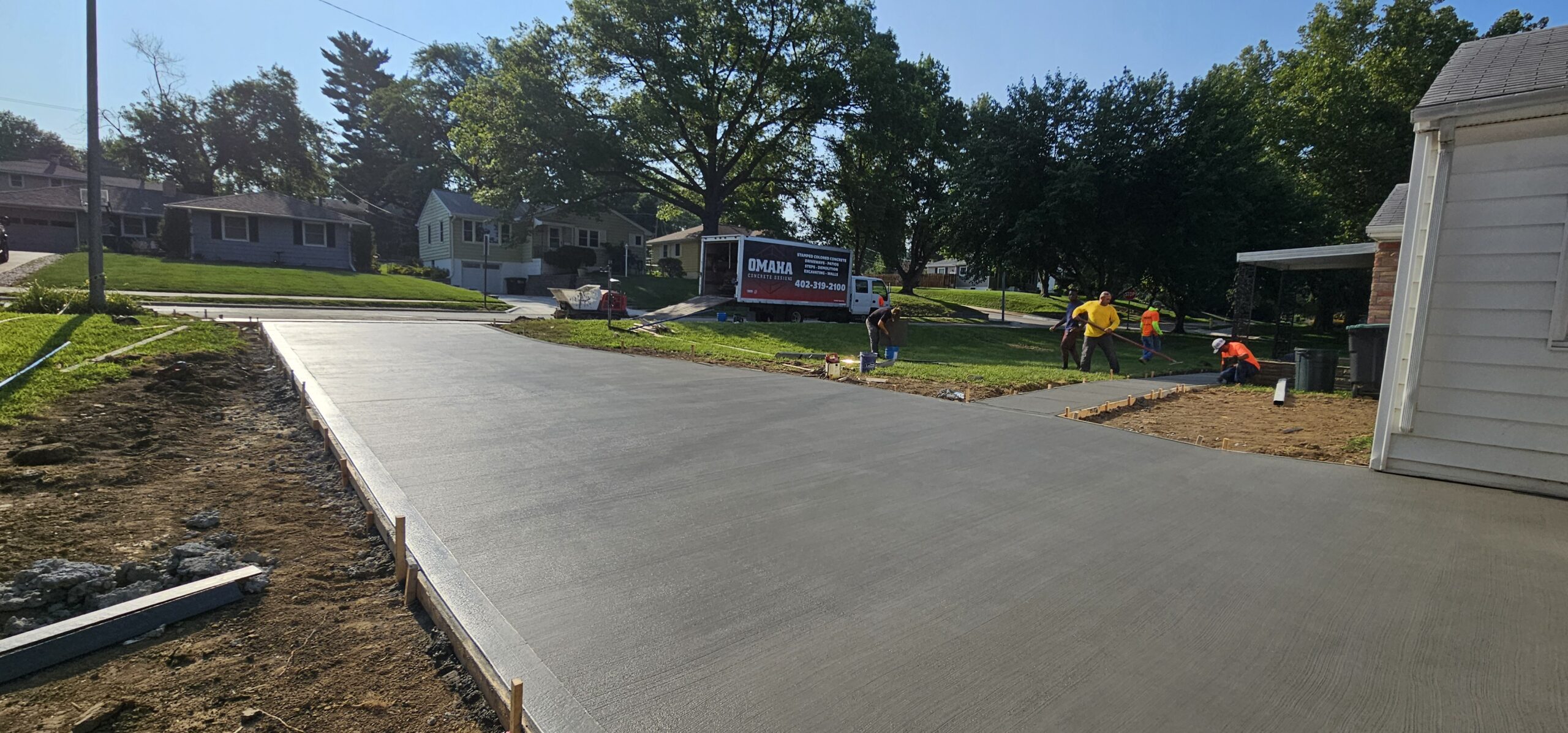 Concrete Driveways & Walkways in Springfield NE